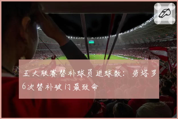 五大联赛替补球员进球数:劳塔罗6次替补破门最致命